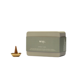 Wxy Incense Cone - Sambac & Cedar
