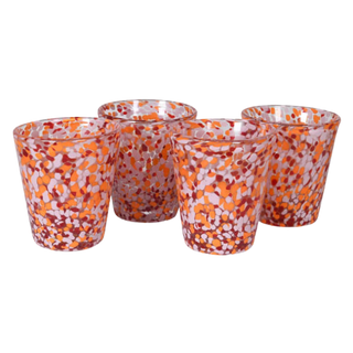 Set of 4 Confetti Tumblers