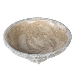Distressed Cement Bowl