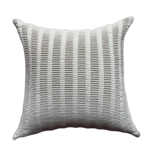 Hand Knitted Cushion with Duck Down Filling