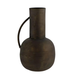 Iron Vase with Handle