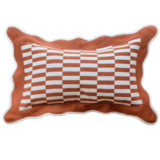 Checkered sales cushion covers