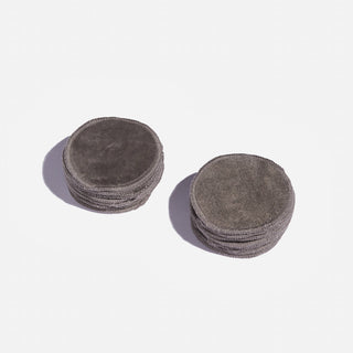 Reusable Organic Cotton Makeup Remover Pads -Pack of 16 Grey