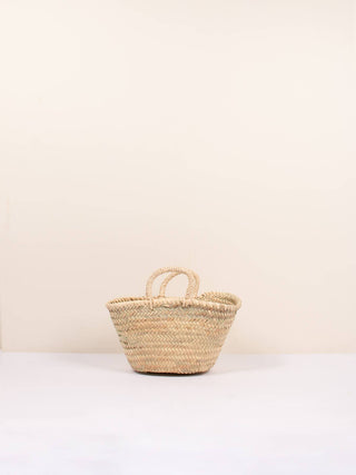 Mini Market Tote Basket Bag